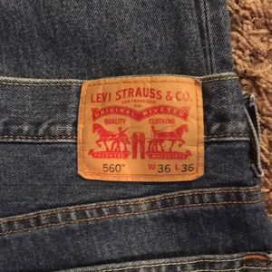 Men's 560 Comfort-Fit Jean 36x36. NWOT